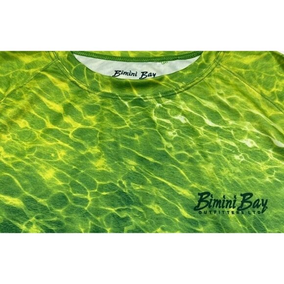NWT Bimini Bay Outfitters Ltd. UPF 50+ Solarguard L/S T-Shirt 3XL Emerald CR50 - Picture 3 of 5